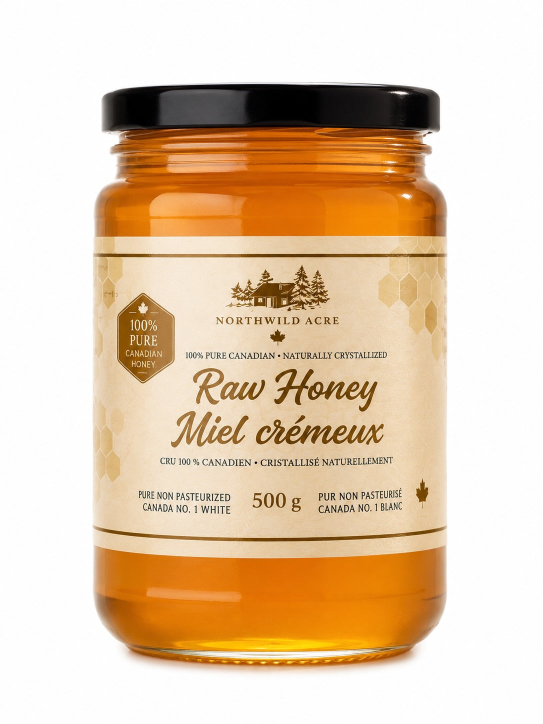 Northwild Acre Raw Honey 500g